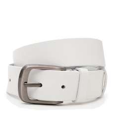 Чоловічий шкіряний ремінь Borsa Leather V1115FX06-white