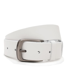 Чоловічий шкіряний ремінь Borsa Leather V1125FX06-white