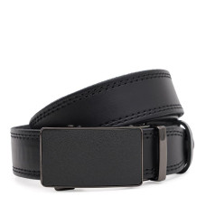 Мужской кожаный ремень Borsa Leather 115v1genav18-black