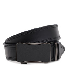 Мужской кожаный ремень Borsa Leather 115v1genav21-black