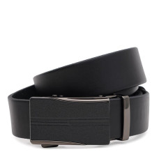 Мужской кожаный ремень Borsa Leather 115v1genav22-black