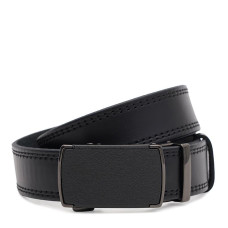 Чоловічий шкіряний ремінь Borsa Leather 115v1genav27-black