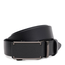 Чоловічий шкіряний ремінь Borsa Leather 115v1genav29-black