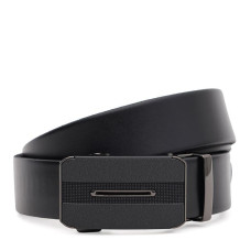 Чоловічий шкіряний ремінь Borsa Leather 115v1genav33-black