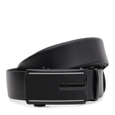 Чоловічий шкіряний ремінь Borsa Leather 150v1genav36-black