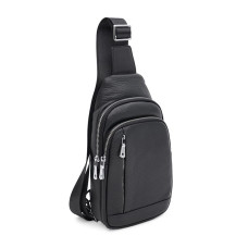 Чоловічий шкіряний рюкак Ricco Grande K16183bl-black