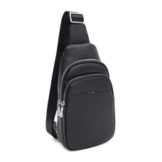 Мужской кожаный рюкак Ricco Grande K16226bl-black