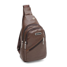Чоловічий рюкзак через плече Monsen C1921br-brown