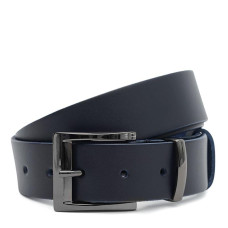 Чоловічий шкіряний ремінь Borsa Leather 115vfx88-navy