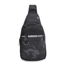 Чоловічий рюкзак через плече Monsen C17038bl-black
