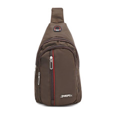 Мужской рюкзак через плечо Monsen C1sa9903br-brown