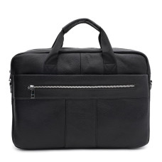 Чоловіча шкіряна сумка - портфель. Keizer K17068bl-black