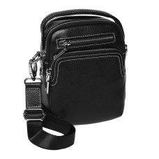 Мужская кожаная сумка Ricco Grande k16066-black