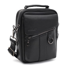 Мужская кожаная сумка Ricco Grande T1DLUX1bl-black