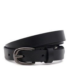 Жіночий шкіряний ремінь Borsa Leather 100v1genw30-black