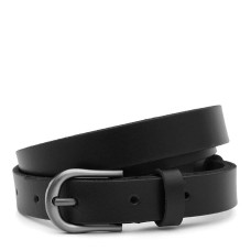 Жіночий шкіряний ремінь Borsa Leather 100v1genw37-black