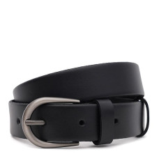 Жіночий шкіряний ремінь Borsa Leather 110v1genw25-black