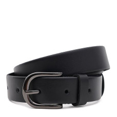 Жіночий шкіряний ремінь Borsa Leather 110v1genw26-black