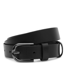 Жіночий шкіряний ремінь Borsa Leather 110v1genw35-black
