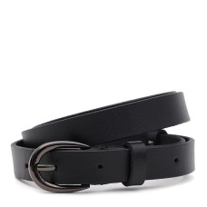 Жіночий шкіряний ремінь Borsa Leather 110v1genw38-black