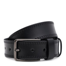 Мужской кожаный ремень Borsa Leather 115v1fx63-black