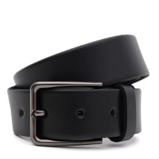 Чоловічий шкіряний ремінь Borsa Leather 125v1fx70-black