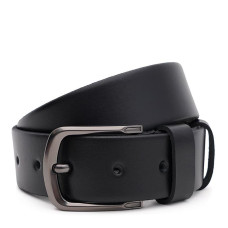 Чоловічий шкіряний ремінь Borsa Leather 150v1fx77-black