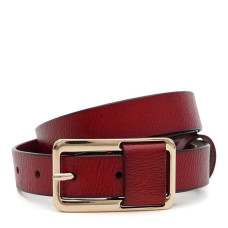 Женский кожаный ремень Borsa Leather CV18011br-brown