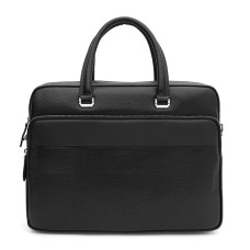Чоловіча шкіряна сумка Borsa Leather K18820-1bl-black
