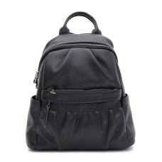 Жіночий шкіряний рюкзак Ricco Grande K18166bl-black