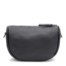 Женская кожаная сумка Borsa Leather K18569bl-black