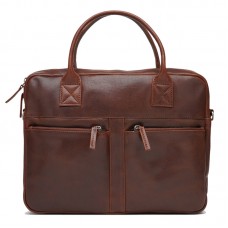 Мужская кожаная сумка Ricco Grande 1FSL-1052-brown