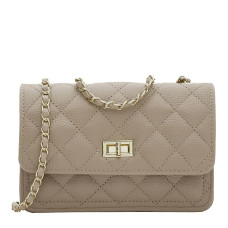 Женская кожаная сумка Borsa Leather K11512be-beige