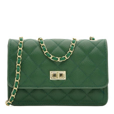 Женская кожаная сумка Borsa Leather K11512z-green