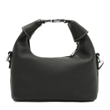 Женская кожаная сумка Borsa Leather K16101bl-black