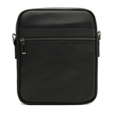 Мужская кожаная сумка Borsa Leather K18112bl-black